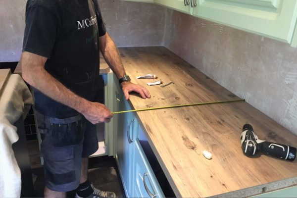 measuring up worktop kettering